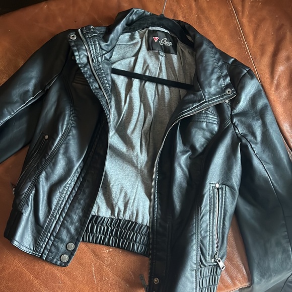 Guess Leather Jacket - Picture 4 of 5